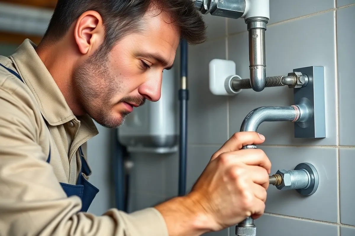 24Hrs Plumbers in Salford at work
